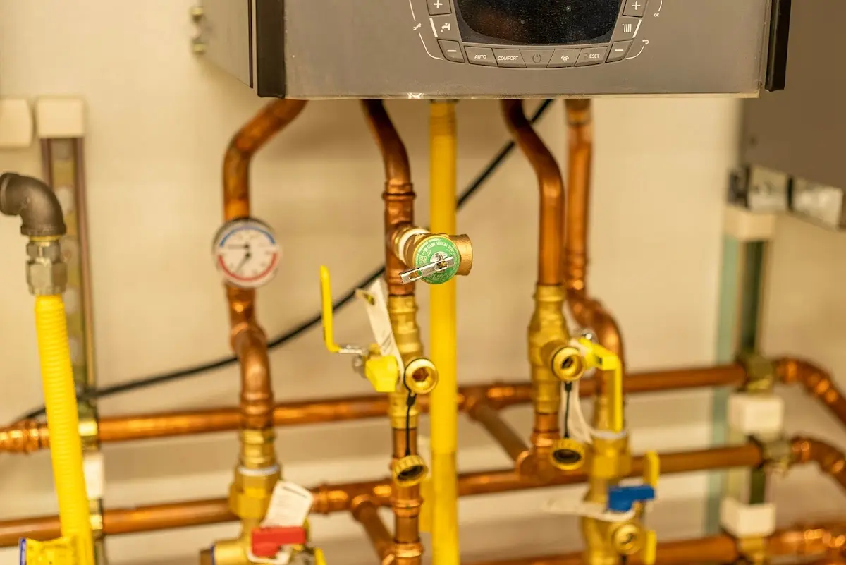 Licensed technician providing Water Heater Installation for a homeowner in Owens Cross Roads